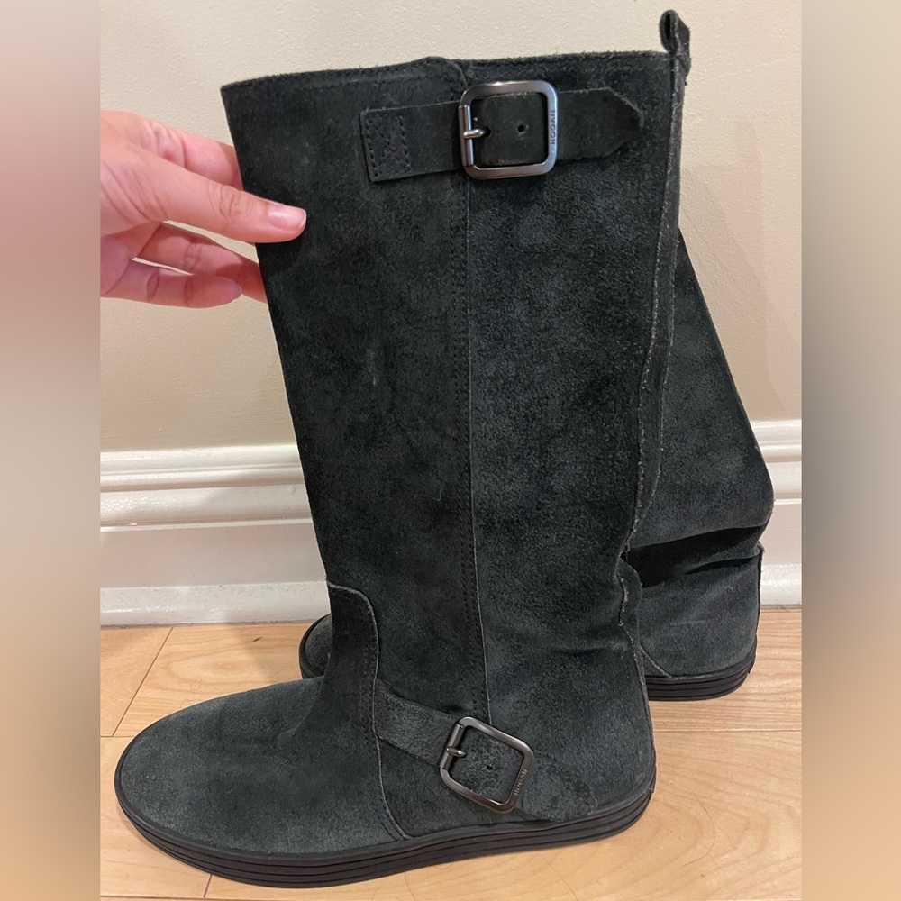 Hogan Suede Boots View 3